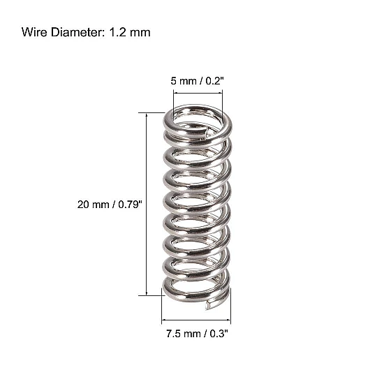 Extruder Compression Strong Spring for 3D Printer Bed Levelling