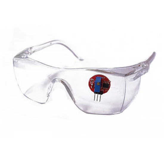 Infrared Eye Blink Sensor with Goggles - Sensor - Arduino