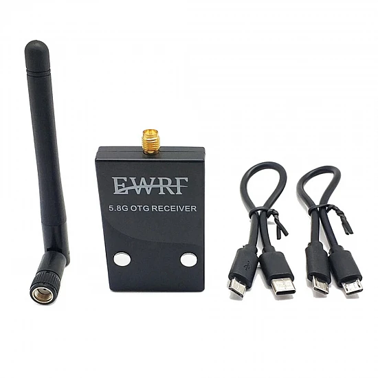 FPV Camera kit with UVC 5.8G OTG Phone FPV Receiver, TS835 FPV Transmitter and 1200TVL CMOS Camera
