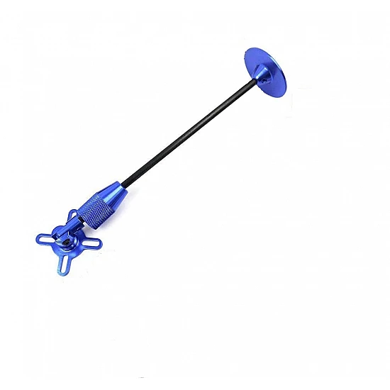 GPS Folding Antenna Metal Mount Holder - Blue