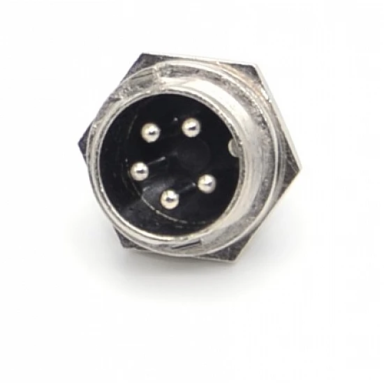 GX16 5 Pin Male Core Aviation Socket Connector Plug