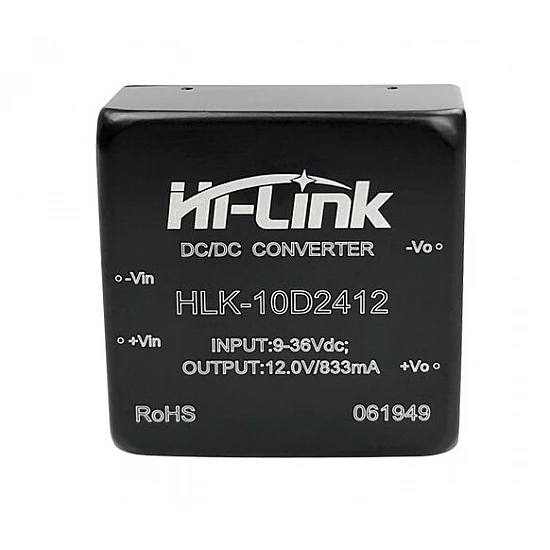 HLK-10D2412  12V/10W DC-DC Switch Power Supply Module