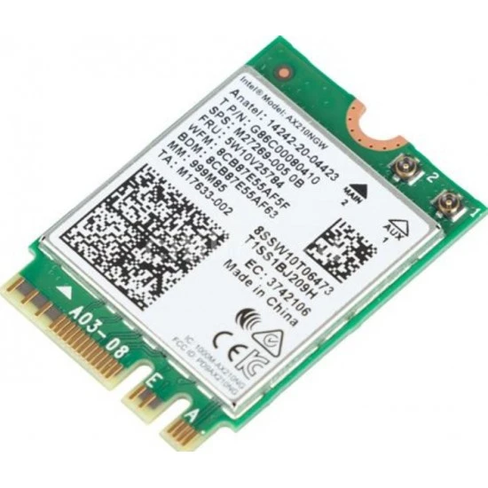 Intel AX210NGW WiFi 6E 5400Mbps M.2 Wireless Card Bluetooth 5.3