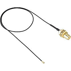 IPEX4 (MHF4) to SMA Female Bulkhead Pigtail Cable - 30CM