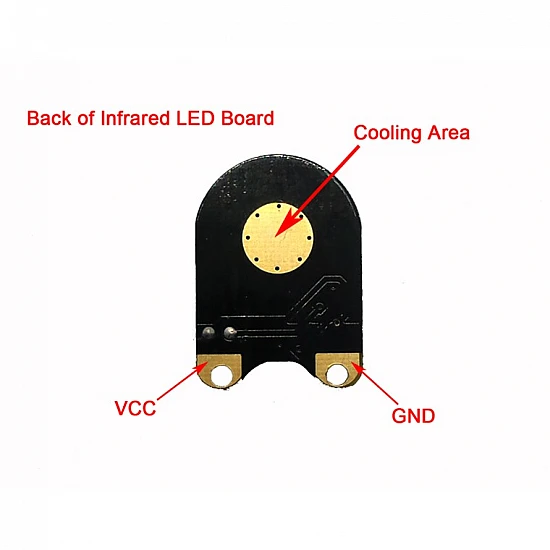 Night Vision Infrared LED 3W for Raspberry Pi Camera - Raspberry Pi Accessories - Raspberry Pi