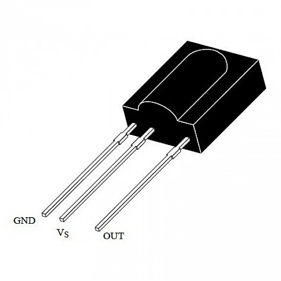 IR Receiver TSOP1738 - Infrared Receiver - Sensor - Arduino
