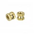 M2.5 X 5mm Brass Heat Set Threaded Round Insert Nut