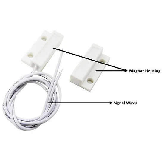 MC-38 Door Window Sensor Magnetic Switch Home Alarm System
