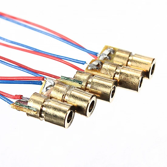 Mini 650nm 6mm 5mW Laser Dot Diode Module