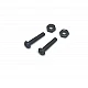 N20 Gear Motor Bracket Black