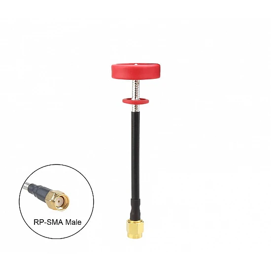 Pagoda Red 5.8G Long RP-SMA Antenna
