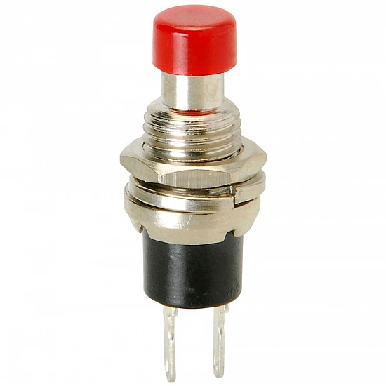 PBS-110 Push Button Switch Press Through - Red