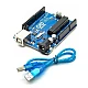 Arduino Uno R3 + Cable for Arduino Uno - Arduino Board - Arduino