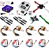 Quadcopter Drone Combo with radiolink Crossflight Kit (Motor + ESC + Propeller + Flight Controller + Frame + TX-RX Flysky FSi6S+ Power module + Belt) | FlyRobo