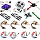Quadcopter Drone Combo with radiolink Crossflight Kit (Motor + ESC + Propeller + Flight Controller + Frame + TX-RX Flysky FSi6S+ Power module + Belt) | FlyRobo
