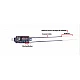 R12DSM Radiolink  2.4G 12CH DSSS FHSS Receiver for AT9 AT9S AT10 AT10II Transmitter