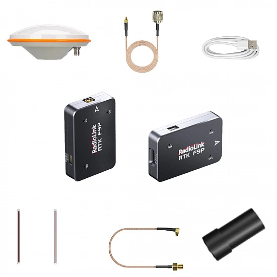 Radiolink RTK F9P(RTK Receiver) -Base Station & Rover Kit