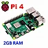Raspberry Pi 4 Model-B with 2 GB RAM