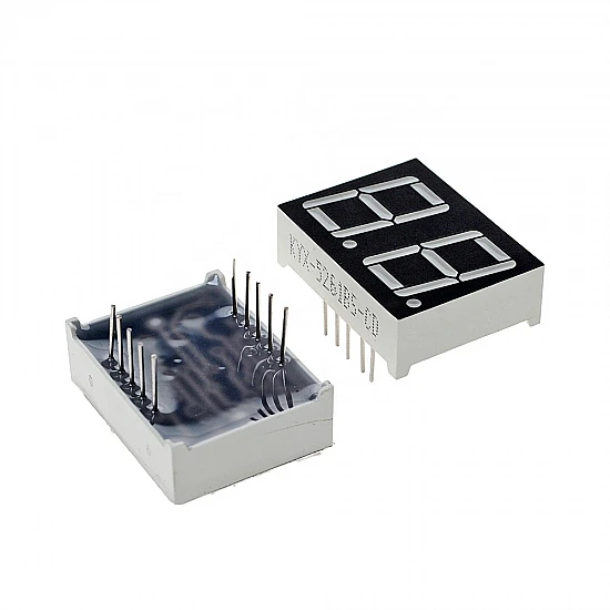 Red 0.56inch 2 Digit 7 Segment LED Display Digital Tube - Common Anode