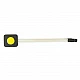 Single Membrane Switch With Extended Connector | Yellow