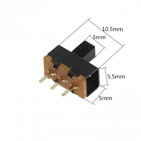 SS12F17G5 3Pin 5MM Toggle Switch