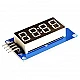 TM1637 4 Bits Digital Tube LED Display Module With Clock Display for Arduino