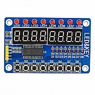 TM1638 8-Bit Button Digital LED Display Module