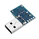USB Adapter Board Micro USB to USB Female Connector Male to Female Header 4P 2.54mm