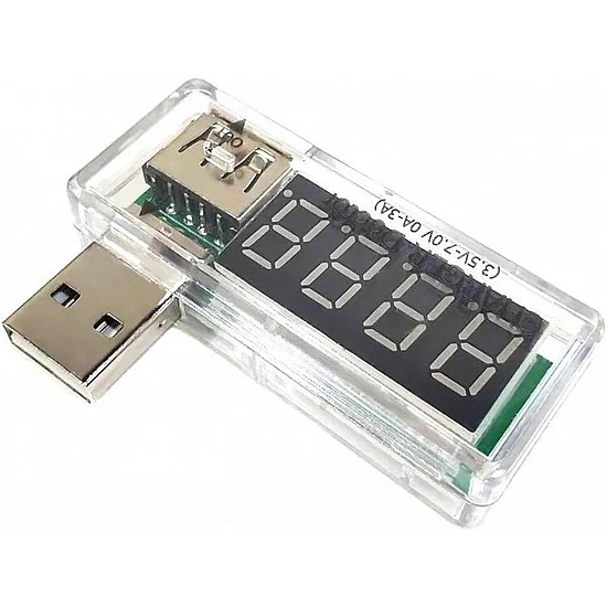 USB Charger Doctor Inline Current and Voltage Meter Tester