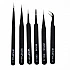 Vetus Anti-Static Tweezers Set - 6pcs