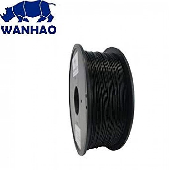 WANHAO Black PLA 1.75 mm 1 Kg Filament For 3D Printer – Premium Quality Filament - Filament - 3D Printer and Accessories