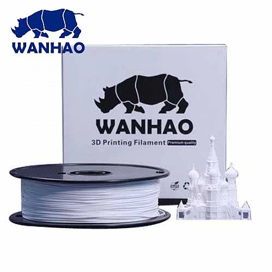 WANHAO White PLA 1.75 mm 1 Kg Filament For 3D Printer – Premium Quality Filament - Filament - 3D Printer and Accessories
