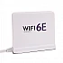 WiFi 6E Tri-Band Extension Antenna with Magnetic Base - 2M Cable (WIFI6E Extension Antenna - 2-meter White Cable)