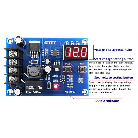 XH-M603 Lithium Battery Charge Control Module