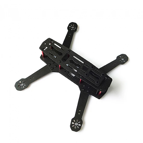 QVA250 V2 Carbon Fiber Frame Kit RC Drone FPV Racing 3.0mm Arm Thickness - Frame - Multirotor