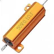 RX24 50W-0.1Ω Aluminum Metal Shell Case Wirewound Resistor