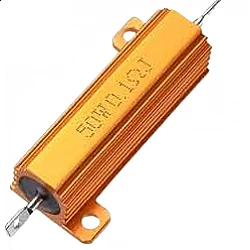RX24 50W-0.1Ω Aluminum Metal Shell Case Wirewound Resistor
