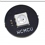 1 Bit WS2812 5050 RGB LED Built-in Full Color Driving Lights Circular Development Board