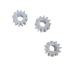 1012DF 3mm D Hole 12 Teeth Plastic Gear