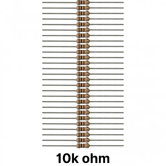 10K ohm Resistor(Pack of 50)