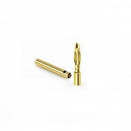 2mm Gold Plated Banana Bullet Connector