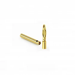 2mm Gold Plated Banana Bullet Connector