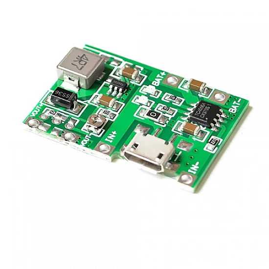 3.7V to 9V 5V 2A 18650 Lithium Battery Charge Discharge Integrated Module