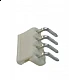3.96mm Spacing 4 Pin Curved Header Connector 3.96mm Spacing 4 Pin Curved Header Connector