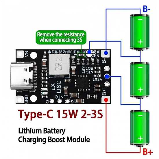 3String Buck-boost Fast Charging Module