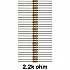 50 piece of 2.2k ohm Resistor