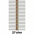 50 piece of 27 ohm Resistor