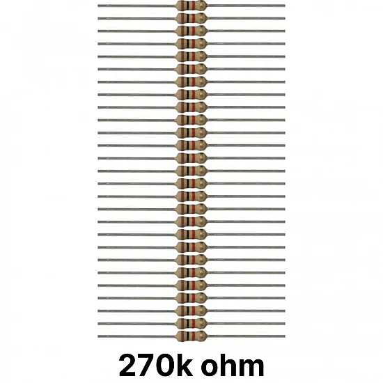 50 piece of 270K ohm Resistor