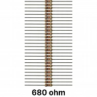 50 piece of 680 ohm Resistor