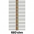 50 piece of 680 ohm Resistor